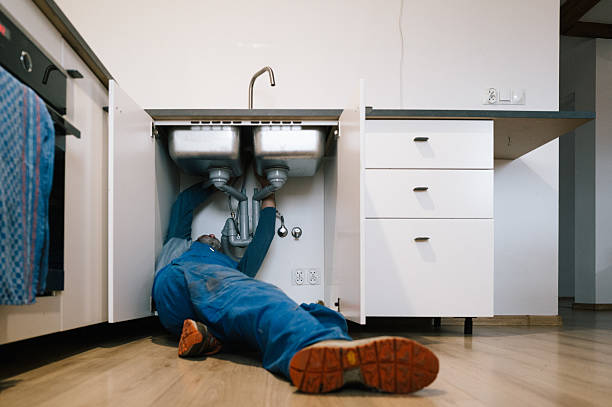 Professional Plumbing technician working in Oliver, PA
